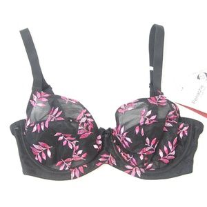 Panache Tango Balconette Bra 30DD Women Underwire NEW 3251sheer support